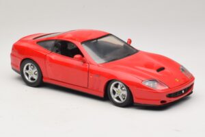 Ferrari 550 Maranello Rdeč Majorette 1:18 5974 Kovina – slika 6 od 8