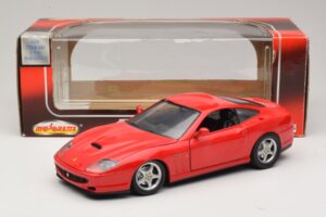 Ferrari 550 Maranello Rdeč Majorette 1:18 5974 Kovina – slika 8 od 8
