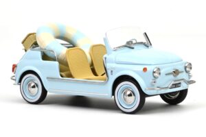 Fiat 500 Jolly Moder Norev 1:18 187793 Kovina