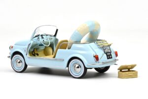 Fiat 500 Jolly Moder Norev 1:18 187793 Kovina – slika 2 od 5