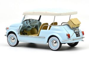 Fiat 500 Jolly Moder Norev 1:18 187793 Kovina – slika 3 od 5