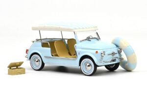 Fiat 500 Jolly Moder Norev 1:18 187793 Kovina – slika 4 od 5