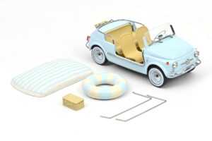 Fiat 500 Jolly Moder Norev 1:18 187793 Kovina – slika 5 od 5