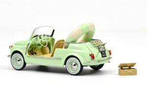 Fiat 500 Jolly Zelen Norev 1:18 187794 Kovina – slika 2 od 5