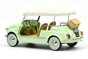 Fiat 500 Jolly Zelen Norev 1:18 187794 Kovina – slika 3 od 5