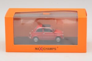 Fiat 500 L Rdeč Maxichamps 1:43 940121600 Diecast – slika 5 od 5