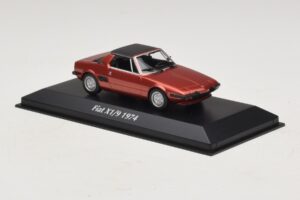 Fiat X1/9 Rdeč Maxichamps 1:43 940121662 Diecast – slika 3 od 5