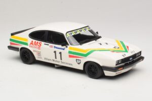 Ford Capri 3.0 #11 Allam Motor Services Silverstone Club Circuit Race BSCC 1979 Minichamps 1:18 155798611 Diecast – slika 4 od 6
