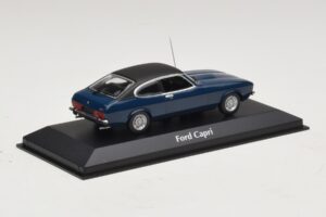 Ford Capri II Temno Moder Maxichamps 1:43 940081201 Diecast – slika 2 od 5