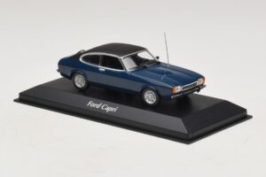 Ford Capri II Temno Moder Maxichamps 1:43 940081201 Diecast – slika 3 od 5