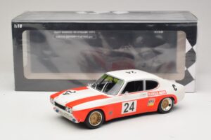 Ford Capri RS 2600 #24 D. Glemser / J. Mass 9 Hours of Kyalami Class Winner 1971 Minichamps 1:18 155718509 Diecast – slika 6 od 6