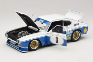 Ford Capri RS3100 #3 K. Ludwig Hockenheimring DRM 1975 Minichamps 1:18 180758003 Kovina – slika 2 od 8