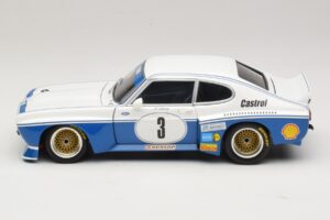 Ford Capri RS3100 #3 K. Ludwig Hockenheimring DRM 1975 Minichamps 1:18 180758003 Kovina – slika 4 od 8