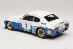 Ford Capri RS3100 #3 K. Ludwig Hockenheimring DRM 1975 Minichamps 1:18 180758003 Kovina – slika 7 od 8