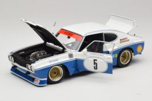 Ford Capri RS3100 #5 R. Stommelen / J. Mass Zandvoort ETC 1974 Minichamps 1:18 180748005 Kovina – slika 2 od 8