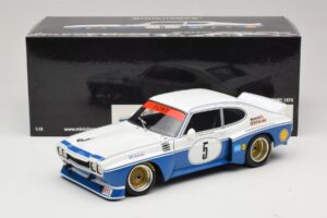 Ford Capri RS3100 #5 R. Stommelen / J. Mass Zandvoort ETC 1974 Minichamps 1:18 180748005 Kovina – slika 8 od 8