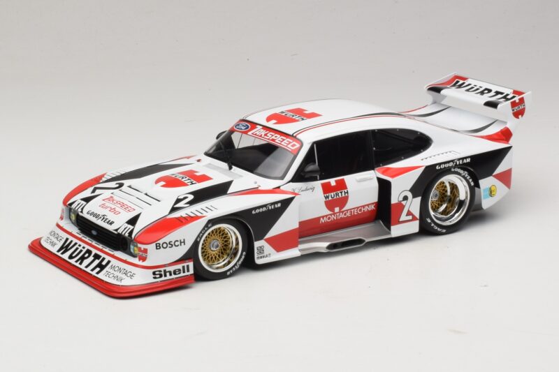 Ford Capri Turbo Group 5 Wurth #2 K. Ludwig DRM Champion 1981 Minichamps 1:18 100818602 Kovina