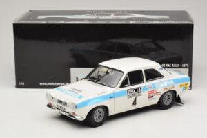 Ford Escort Mk1 RS1600 #4 R. Clark / T. Mason Winners RAC Rally 1972 Minichamps 1:18 100728104 Kovina – slika 8 od 8