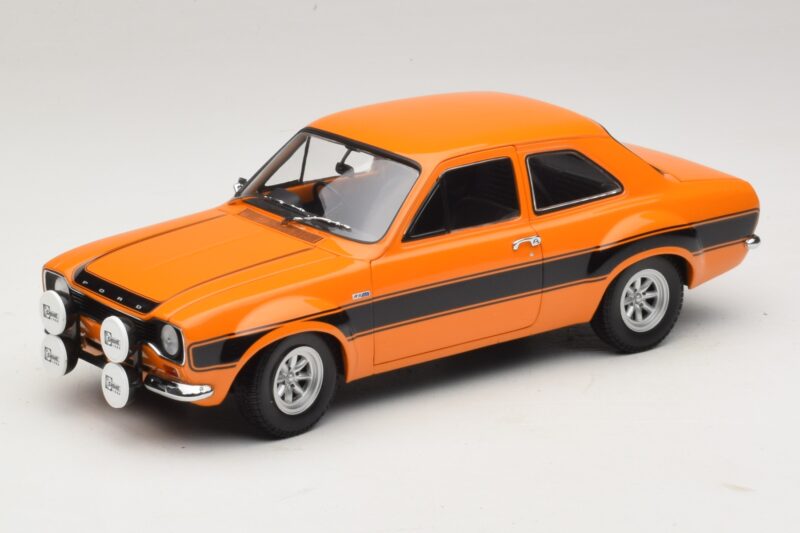 Ford Escort Mk1 RS1600 AVO Oranžna S Črnimi Progami Minichamps 1:18 100688104 Kovina
