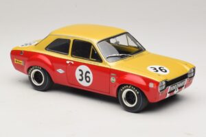 Ford Escort Mk1 TC #36 F. Gardner / D. Glemser Grand Prix der Tourenwagen 1968 Minichamps 1:18 100688136 Kovina – slika 6 od 8