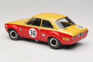 Ford Escort Mk1 TC #36 F. Gardner / D. Glemser Grand Prix der Tourenwagen 1968 Minichamps 1:18 100688136 Kovina – slika 7 od 8