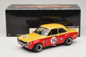 Ford Escort Mk1 TC #36 F. Gardner / D. Glemser Grand Prix der Tourenwagen 1968 Minichamps 1:18 100688136 Kovina – slika 8 od 8