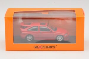 Ford Escort RS Cosworth Rdeč Maxichamps 1:43 940082100 Diecast – slika 5 od 5