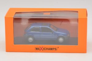 Ford Fiesta Mk4 Modra Metalik Maxichamps 1:43 940085061 Diecast – slika 5 od 5