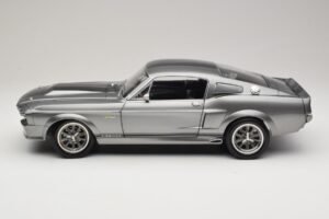 Ford Mustang Shelby GT500 Eleanor Siva Metalik & Črn KK-Scale 1:12 KKDC120171 Kovina – slika 4 od 8