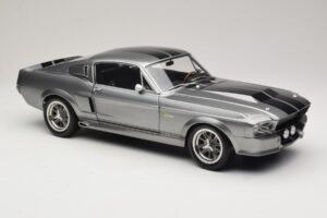 Ford Mustang Shelby GT500 Eleanor Siva Metalik & Črn KK-Scale 1:12 KKDC120171 Kovina – slika 6 od 8