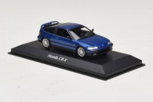 Honda CR-X Blue Metallic Maxichamps 1:43 940161520 Kovina – slika 3 od 5
