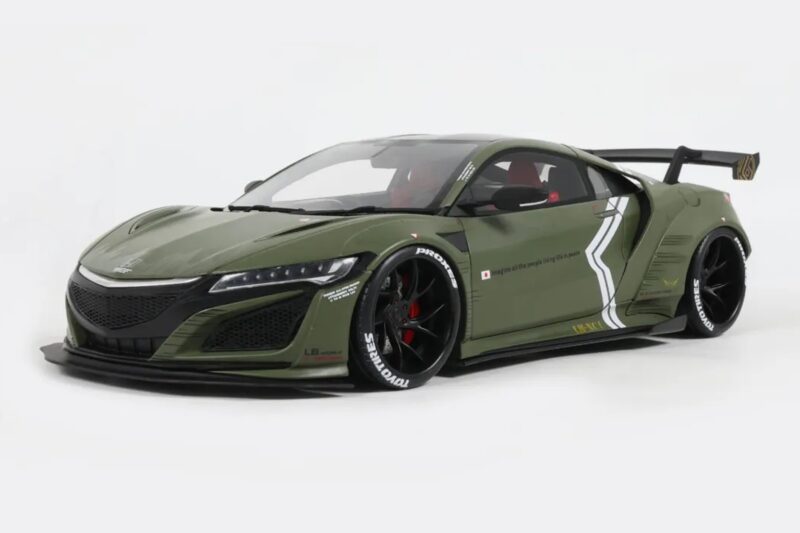 Honda NSX NC1 LB-Works Khaki Matte GT Spirit 1:18 GT955 Smola