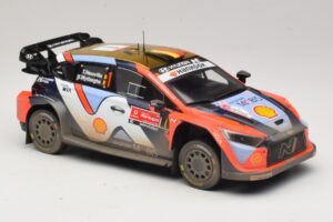Hyundai i20 N Rally1 #1 T. Neuville / M. Wydaeghe Rally Portugal 2025 IXO 1:18 18RMC251B Kovina – slika 4 od 6