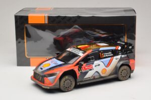 Hyundai i20 N Rally1 #1 T. Neuville / M. Wydaeghe Rally Portugal 2025 IXO 1:18 18RMC251B Kovina – slika 6 od 6