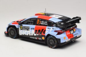 Hyundai i20 N Rally1 #11 T. Neuville / M. Wydaeghe Rally Monte Carlo 2026 IXO 1:18 18RMC270B Kovina – slika 5 od 6