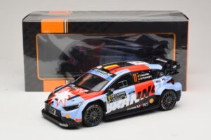 Hyundai i20 N Rally1 #11 T. Neuville / M. Wydaeghe Rally Monte Carlo 2026 IXO 1:18 18RMC270B Kovina – slika 6 od 6