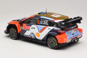 Hyundai i20 N Rally1 #8 O. Tanak / M. Jarveoja Rally Portugal 2025 IXO 1:18 18RMC251A Kovina – slika 5 od 6