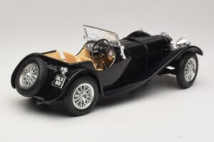 Jaguar SS100 Roadster Črn Bburago 1:18 3006-M3 Kovina – slika 2 od 6