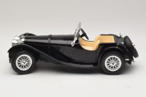 Jaguar SS100 Roadster Črn Bburago 1:18 3006-M3 Kovina – slika 3 od 6