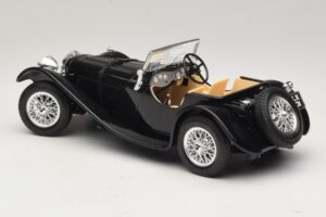 Jaguar SS100 Roadster Črn Bburago 1:18 3006-M3 Kovina – slika 5 od 6