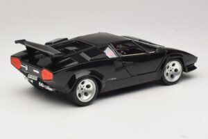 Lamborghini Countach 5000 Quattrovalvole Črn Bburago 1:18 3337 Kovina – slika 3 od 8