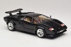Lamborghini Countach 5000 Quattrovalvole Črn Bburago 1:18 3337 Kovina – slika 6 od 8