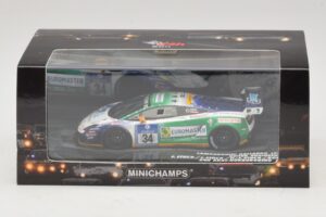 Lamborghini Gallardo LP600 GT3 #34 Reiter Engineering H-J. Stuck 24 Hours of Nurburgring 2011 Minichamps 1:43 437111284 Kovin – slika 5 od 5
