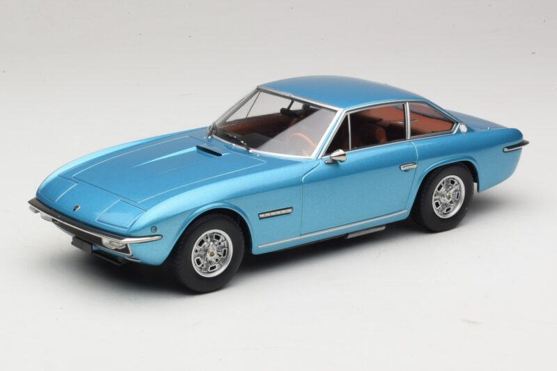 Lamborghini Islero S Svetlo Modra Metalik KK-Scale 1:18 KKDC181581 Kovina