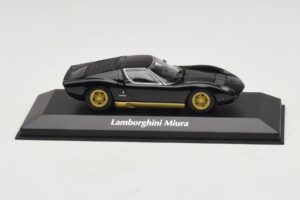 Lamborghini Miura P400 Črn Maxichamps 1:43 940103000 Kovina