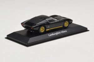Lamborghini Miura P400 Črn Maxichamps 1:43 940103000 Kovina – slika 2 od 5