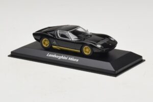 Lamborghini Miura P400 Črn Maxichamps 1:43 940103000 Kovina – slika 3 od 5