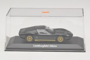 Lamborghini Miura P400 Črn Maxichamps 1:43 940103000 Kovina – slika 4 od 5