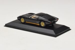 Lamborghini Miura P400 Črn Minichamps 1:43 430103004 Kovina – slika 3 od 5