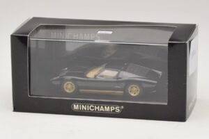 Lamborghini Miura P400 Črn Minichamps 1:43 430103004 Kovina – slika 5 od 5